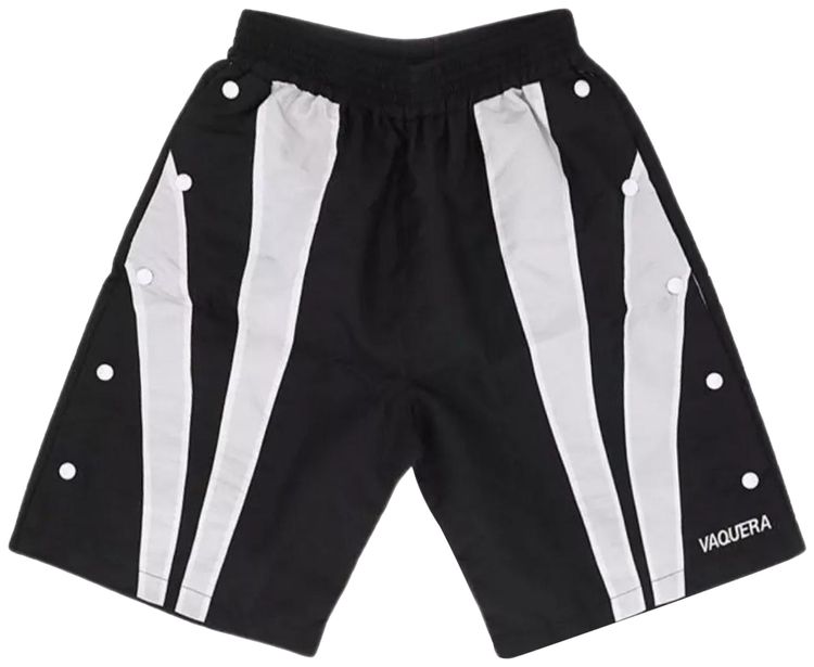 VAQUERA Windbreaker Snap Shorts Black