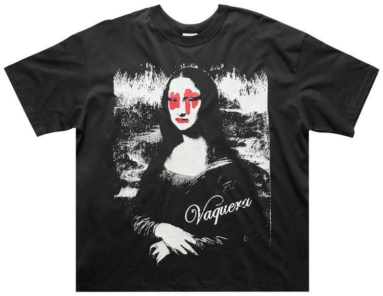 VAQUERA Mona Lisa T Shirt Black