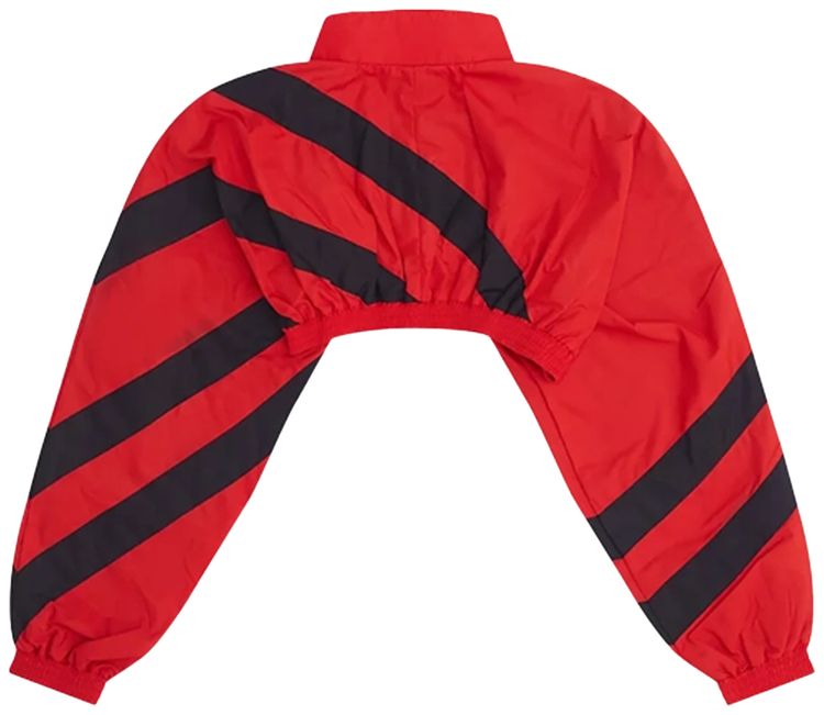 VAQUERA Cropped Windbreaker Red