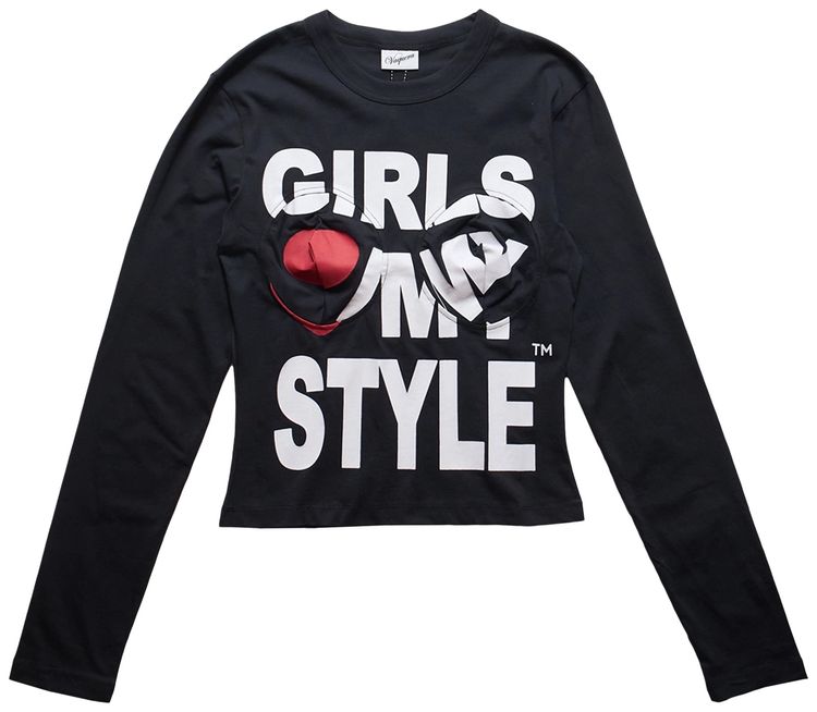 VAQUERA My Style Fetish T Shirt Black