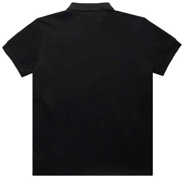 VAQUERA Graphic Logo Polo Shirt Black