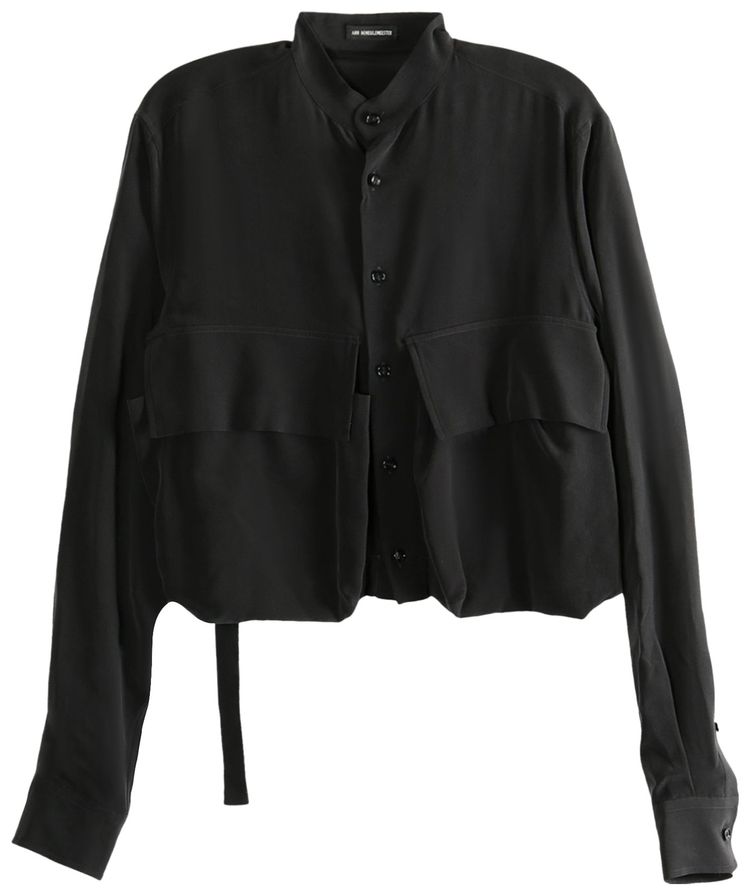 Ann Demeulemeester Karita Cargo Shirt Black