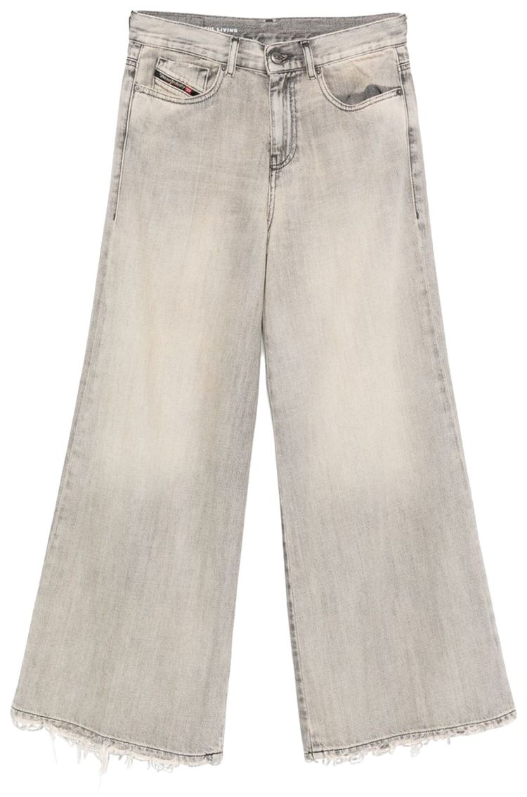 Diesel 1978 D Akemi Trousers BlackDenim