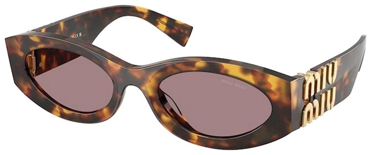 Miu Miu Glimpse Sunglasses Tortoise