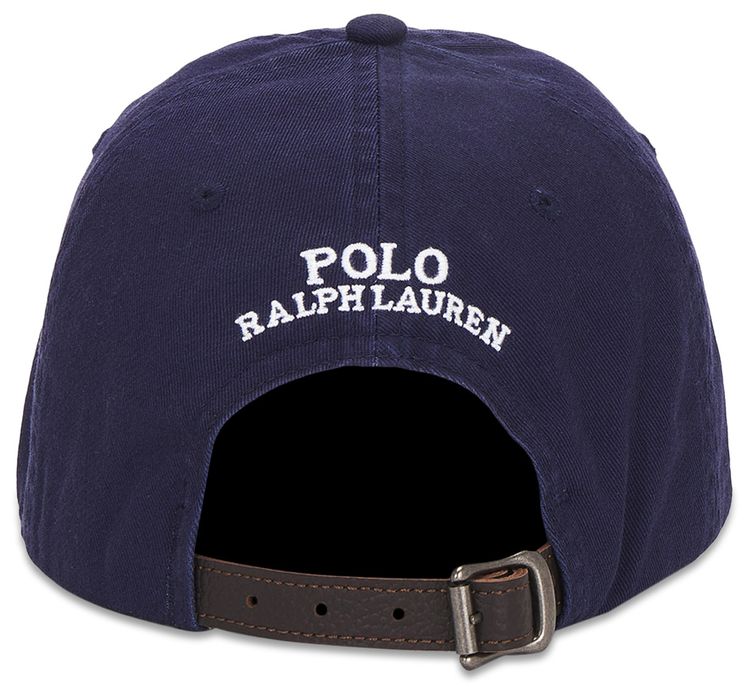 Polo Ralph Lauren Classic Twill Novelty Bear Sport Cap Newport Navy