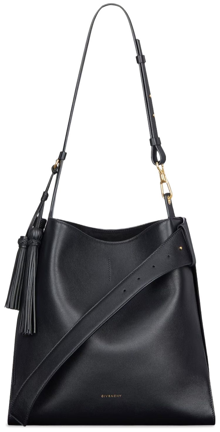 Givenchy Medium Belted Hobo Bag Black