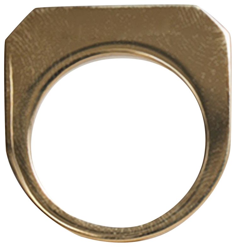 Rick Owens Hollywood Ring Silver Plated Gold
