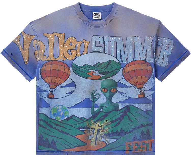 Vale Forever Summer Slam Tee Blue