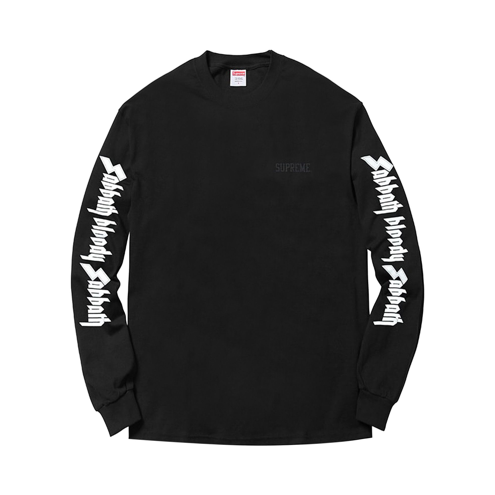 トップス SUPREME Black Sabbath Paranoid Crewneck SS16 Supreme x Black Sabbath Paranoid Crewneck size L