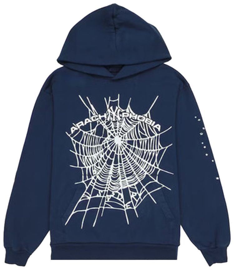 Sp5der Arach NY Phobia Hoodie Navy