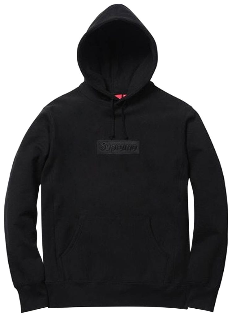 Supreme Box Logo Pullover Hoodie Black