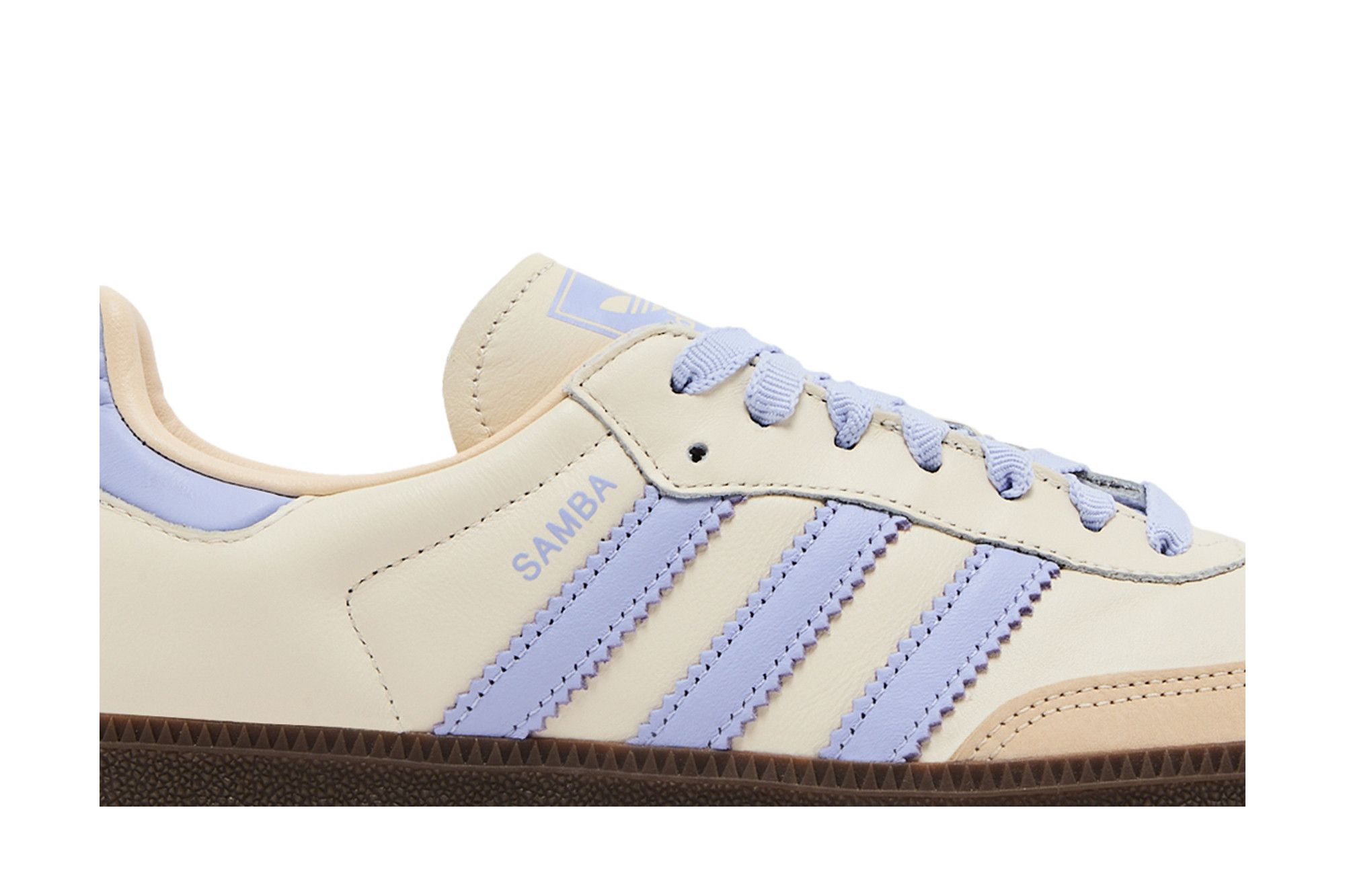 Buy Wmns Samba OG 'Cream White Violet' - JI2678 | GOAT