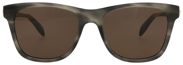 Alexander McQueen Square Sunglasses GreyBrown
