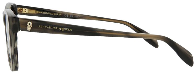 Alexander McQueen Square Sunglasses GreyBrown