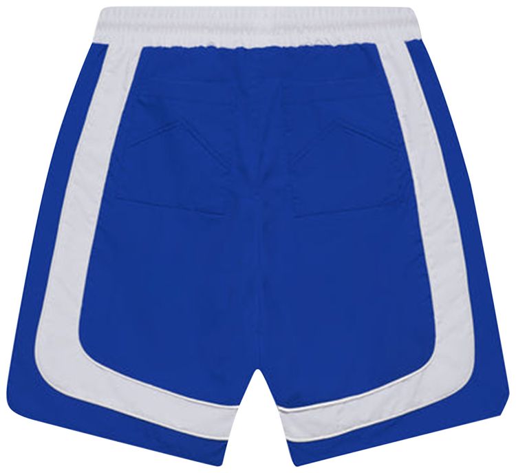 Rhude Campione Baggy Track Short BlueWhite