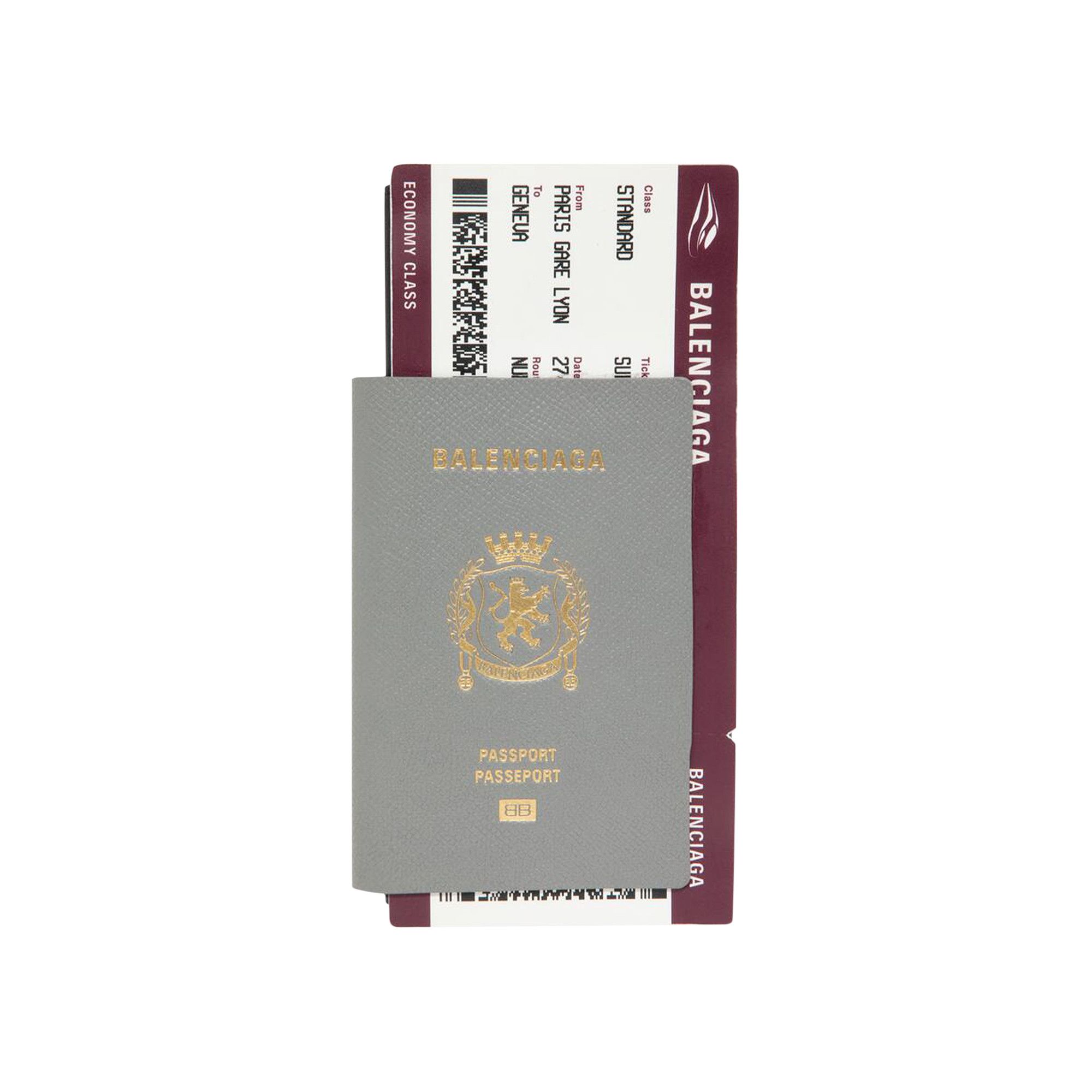 Buy Balenciaga Passport Long Wallet 1 Ticket 'Grey' - 787774 Buy Balenciaga Passport Long Wallet 1 Ticket 'Grey' - 787774