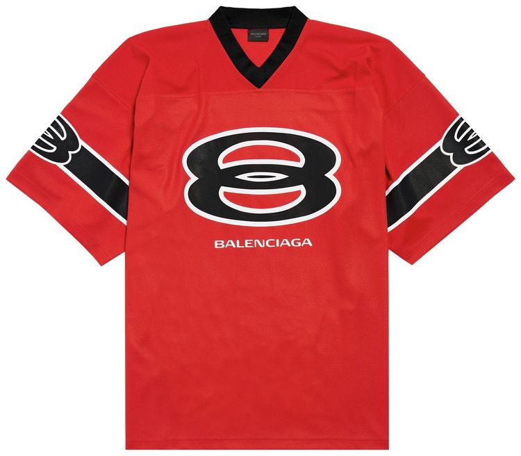 Balenciaga Football Top Red