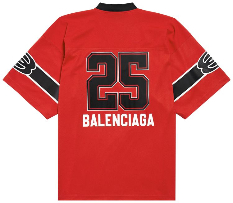 Balenciaga Football Top Red