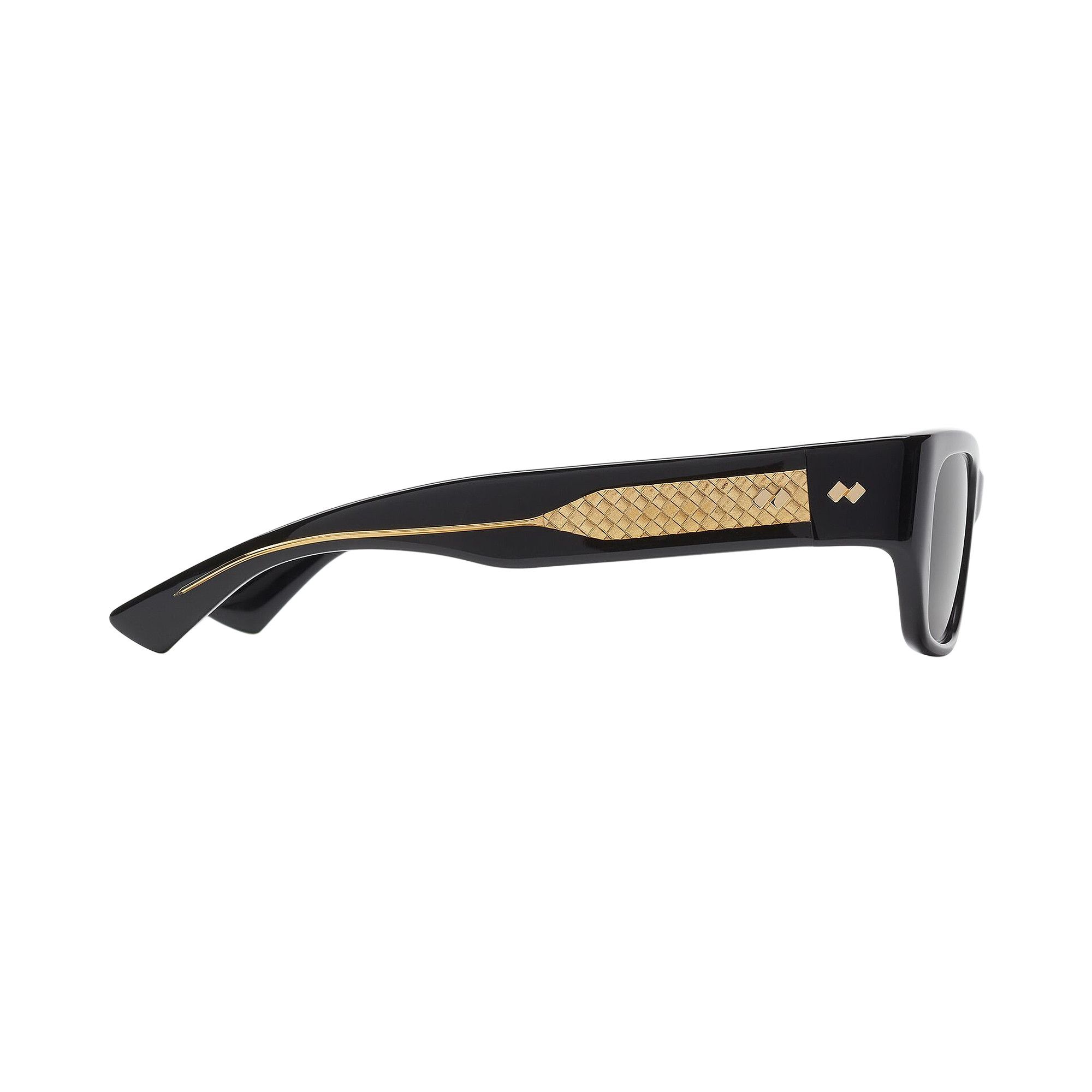 サングラス BOTTEGA VENETA FW25 SUNGLASSES (841186 V2Q30 1049) Buy Bottega Veneta Rectangular Sunglasses 'Black/Grey