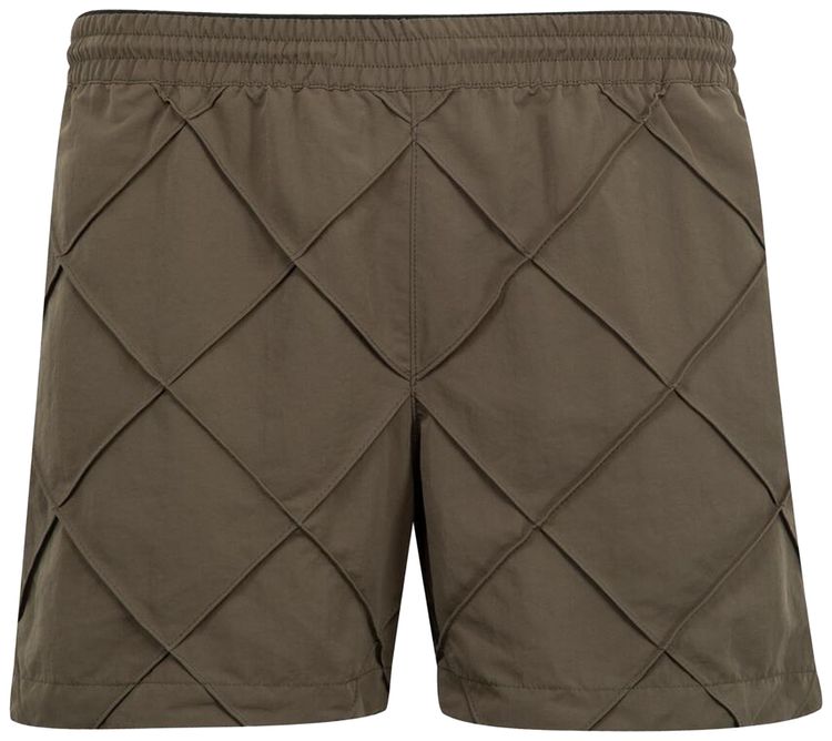 Bottega Veneta Intrecciato Swim Shorts Camo