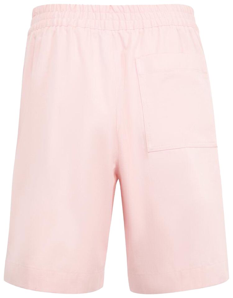 Bottega Veneta Twill Shorts Camelia