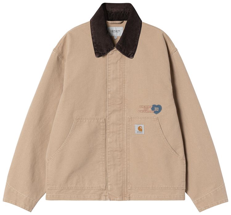 Carhartt WIP OG Arcan Graphic Jacket Dusty Hamilton BrownTobacco