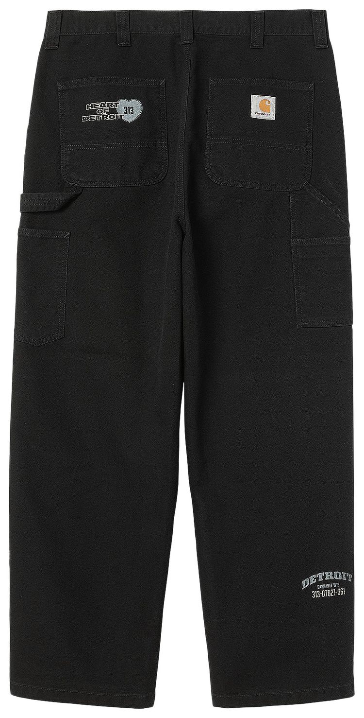 Carhartt WIP OG Single Knee Graphic Pant Black