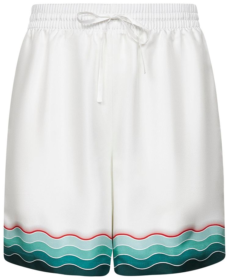 Casablanca Drawstring Shorts Monogram Gradient