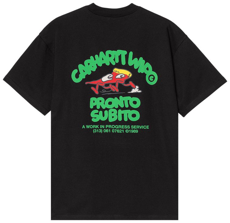 Carhartt WIP Short Sleeve Pronto T Shirt Black