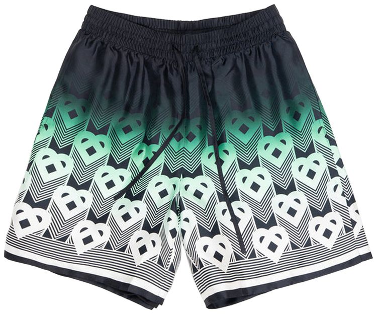 Casablanca Drawstring Shorts Evergreen