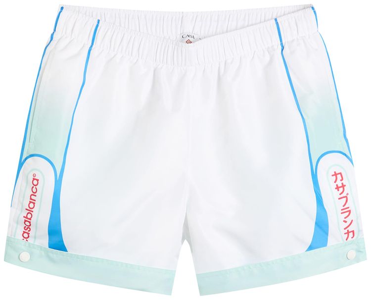 Casablanca Swim Shorts Fuji Dream