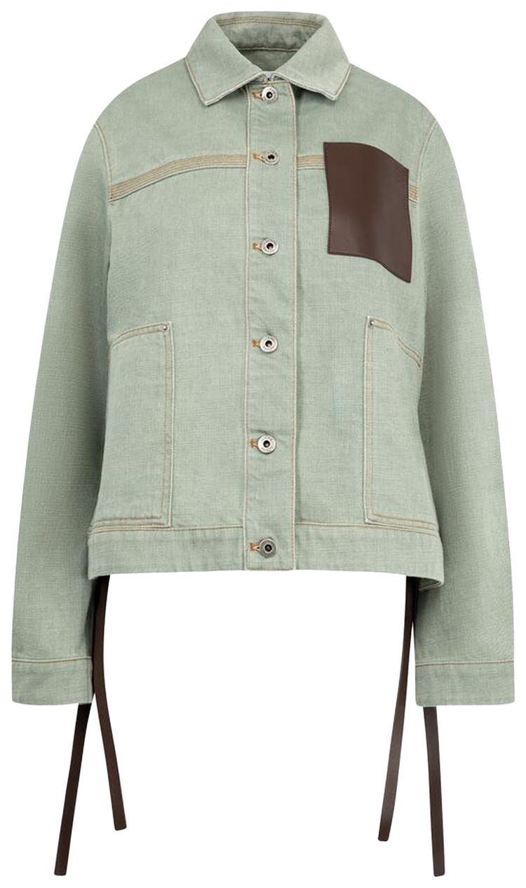 Loewe Workwear Jacket Khaki Green