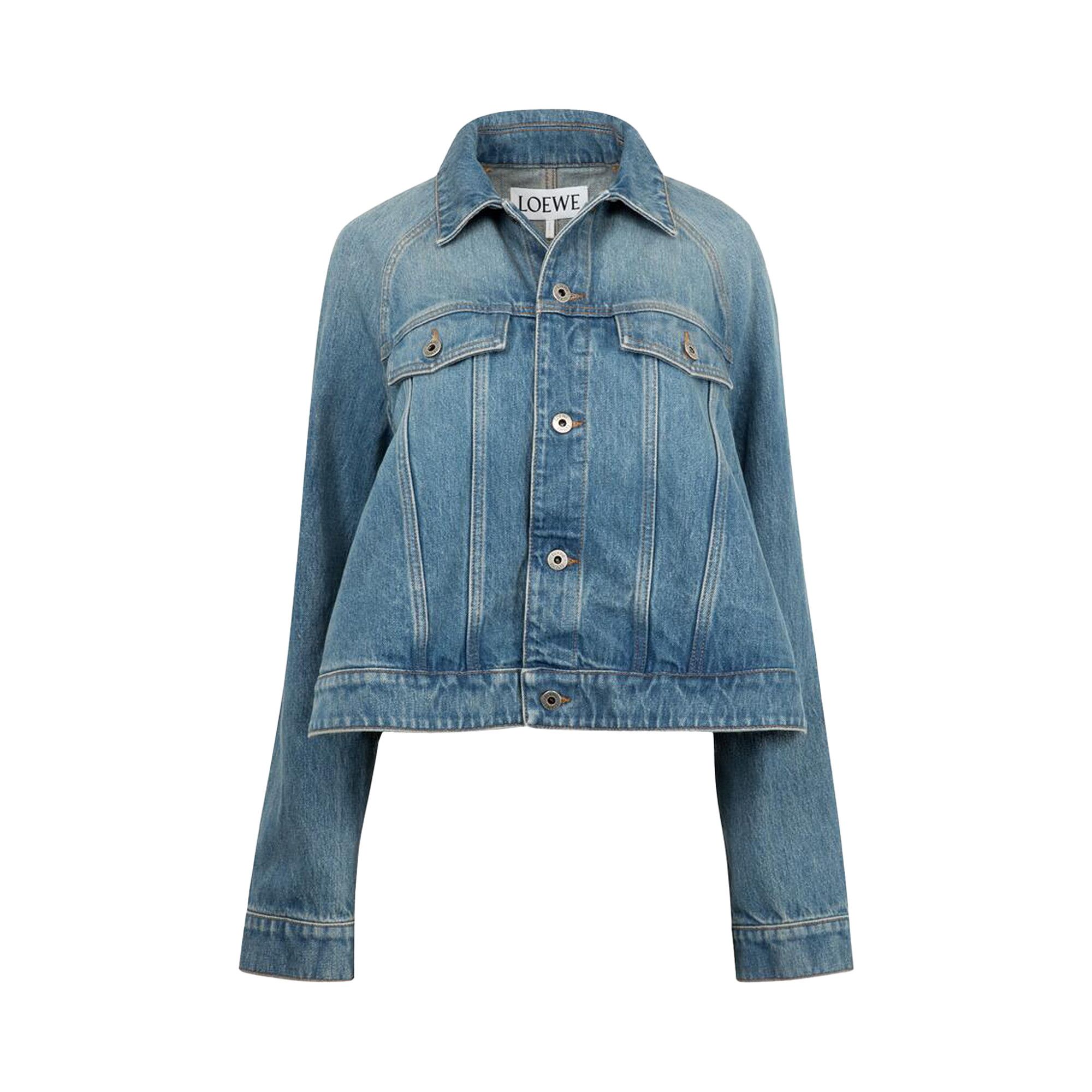 Buy Loewe Trapeze Jacket 'Denim Blue' - S359Y50X95 8798 | GOAT