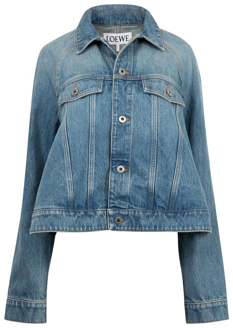 Loewe Trapeze Jacket Denim Blue