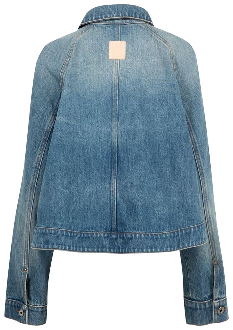Loewe Trapeze Jacket Denim Blue