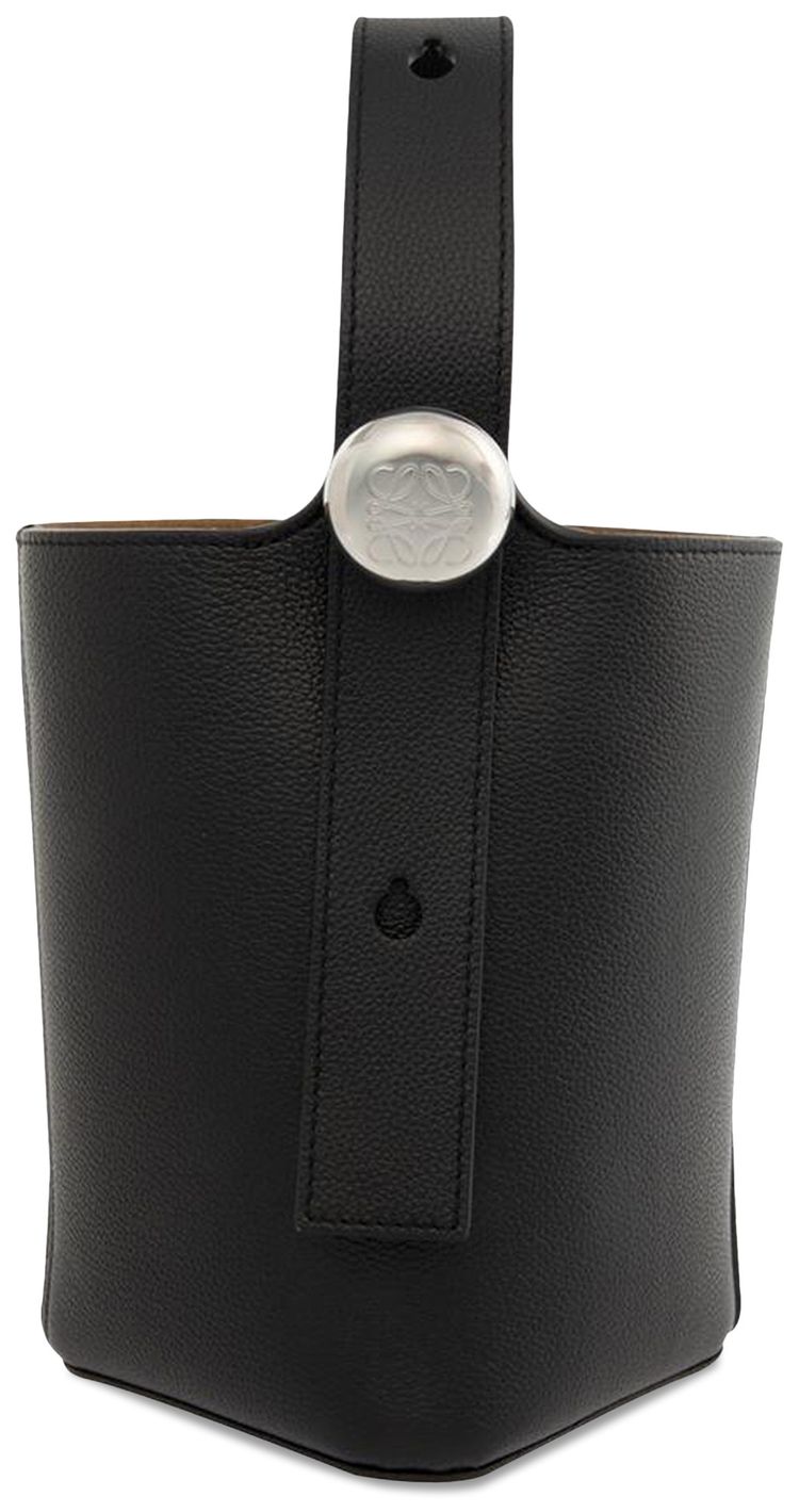 Loewe Mini Pebble Bucket Bag Black