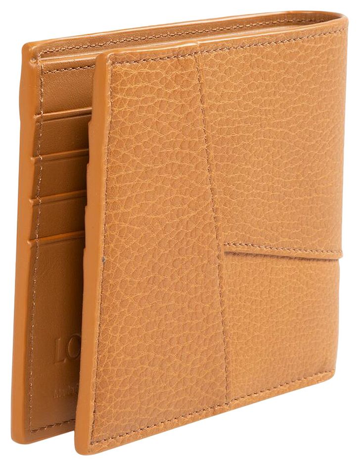 Loewe Puzzle Edge Bifold Wallet Light Canyon Brown