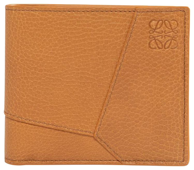 Loewe Puzzle Edge Bifold Wallet Light Canyon Brown