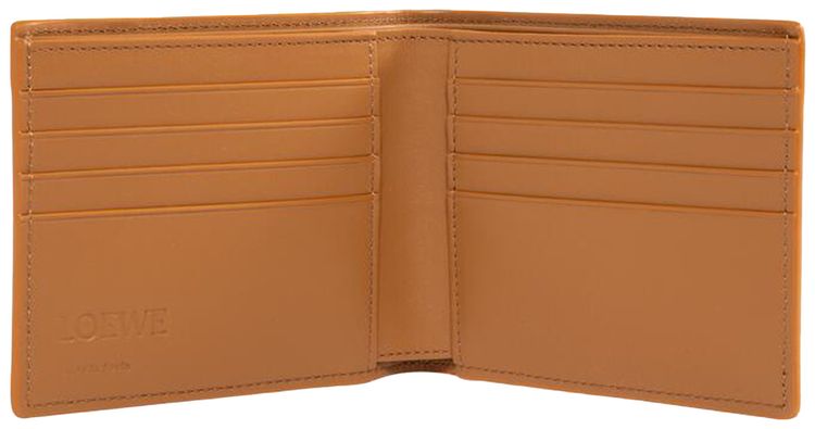 Loewe Puzzle Edge Bifold Wallet Light Canyon Brown