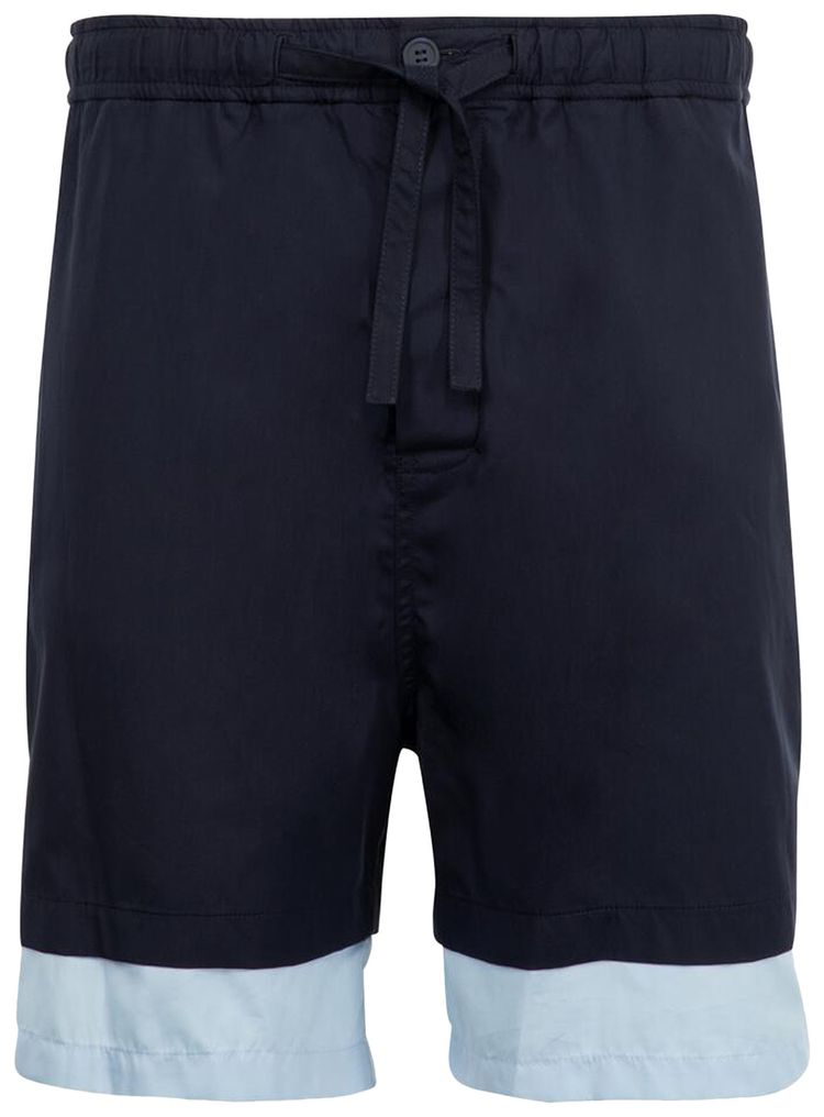 Loewe Shorts Dark NavyLight Blue