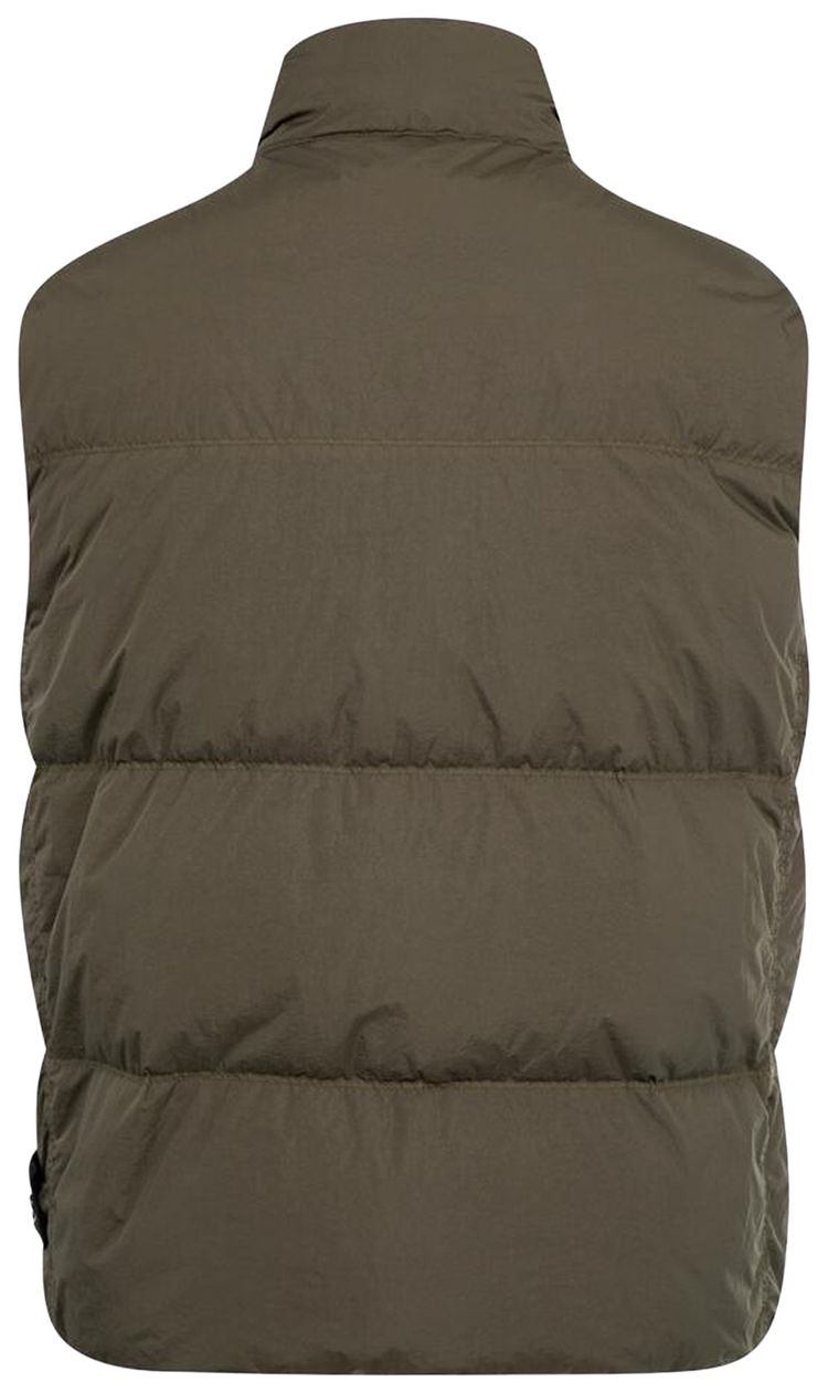 Stone Island Down Vest Military Green