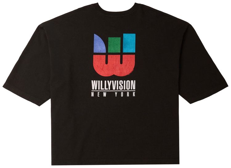 Willy Chavarria Willy Vision Buffalo Tee Black