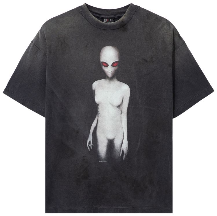SAINT Mxxxxxx Alien Tee Black