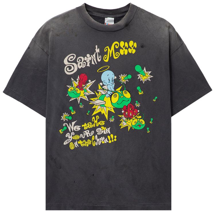 SAINT Mxxxxxx Saint MX6 Tee Black