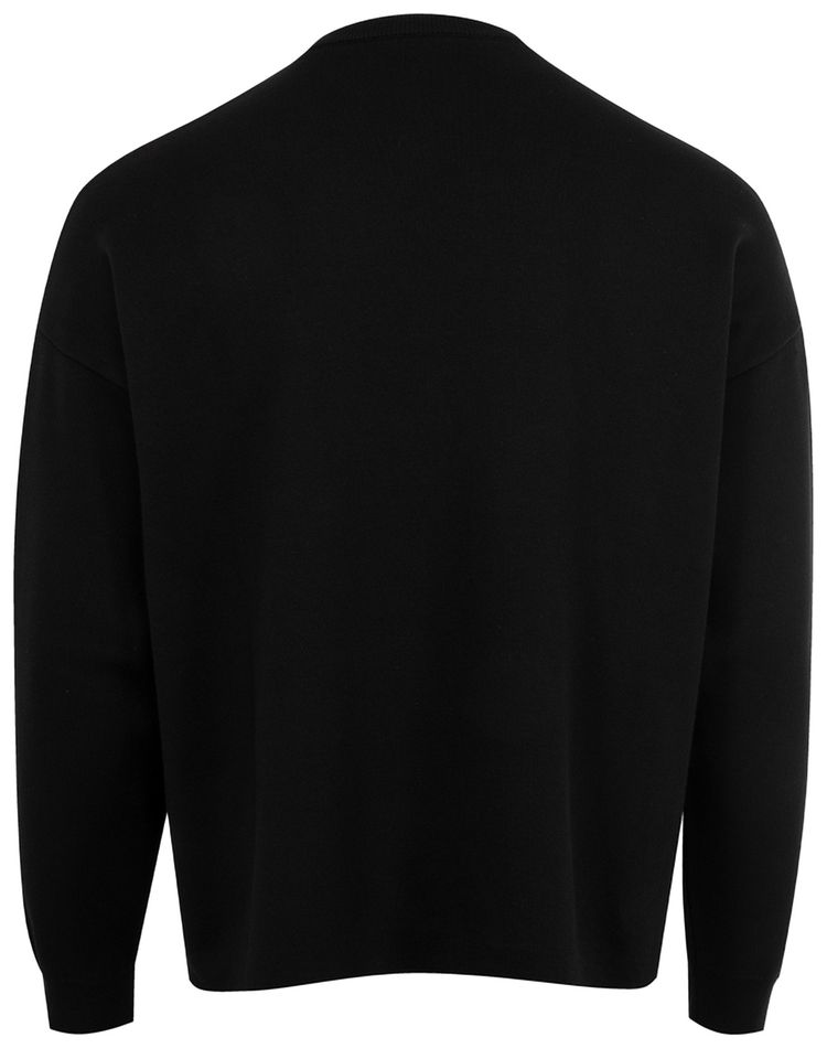 Loewe Anagram Pocket Sweater BlackWhite