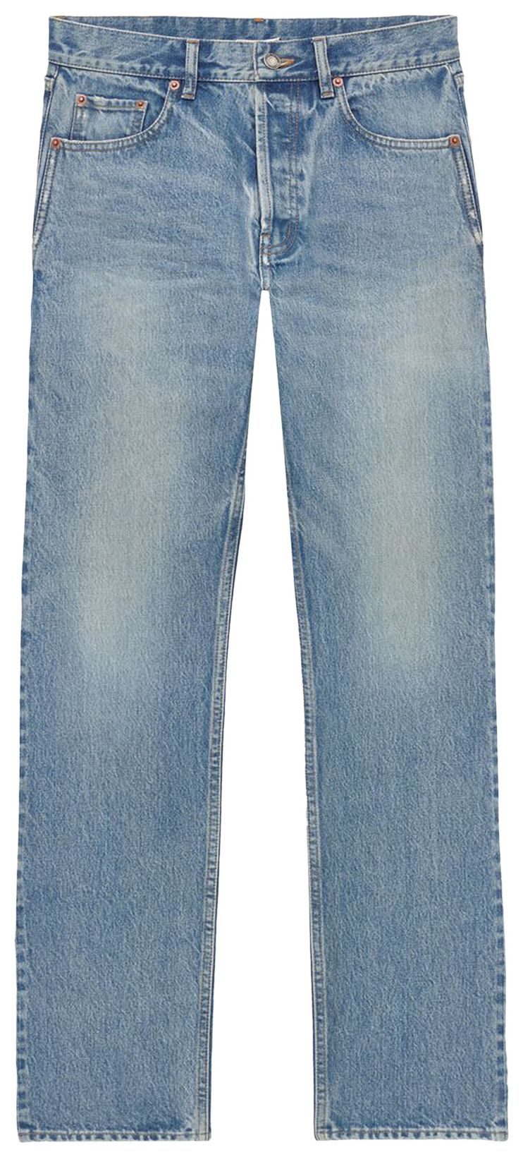 Saint Laurent Mick Long Jeans Nonza Blue