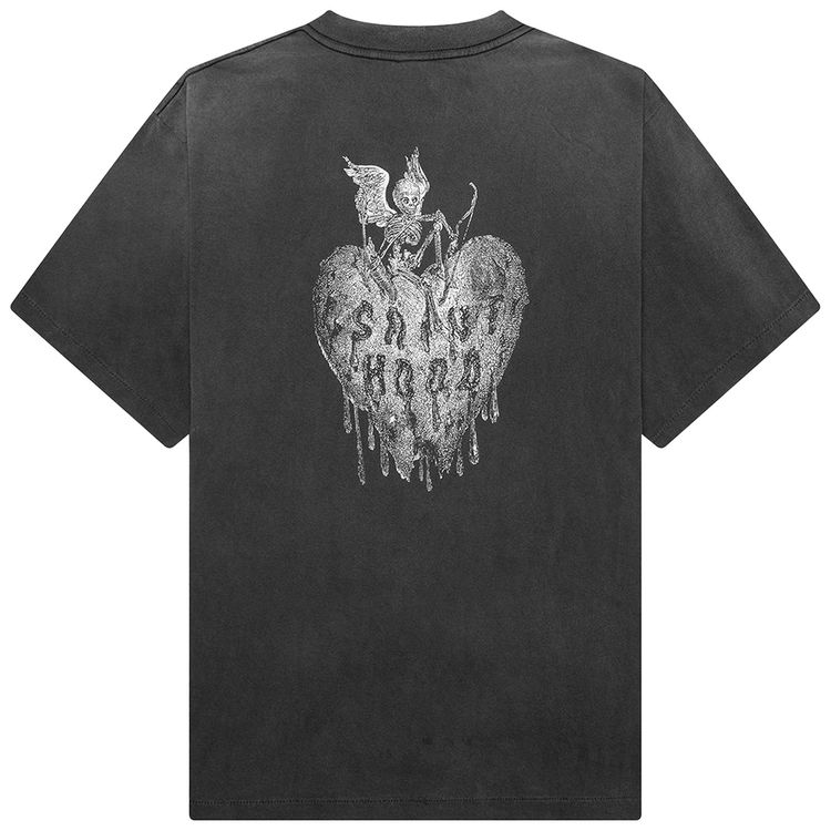 SAINT Mxxxxxx x Neighborhood Fearless Tee Black