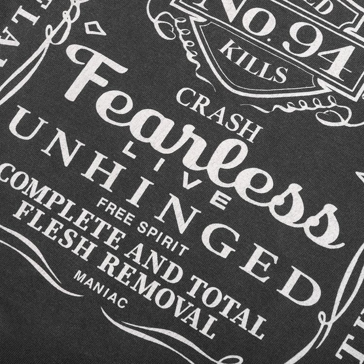 SAINT Mxxxxxx x Neighborhood Fearless Tee Black