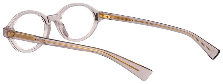 Bottega Veneta Oval Glasses Grey