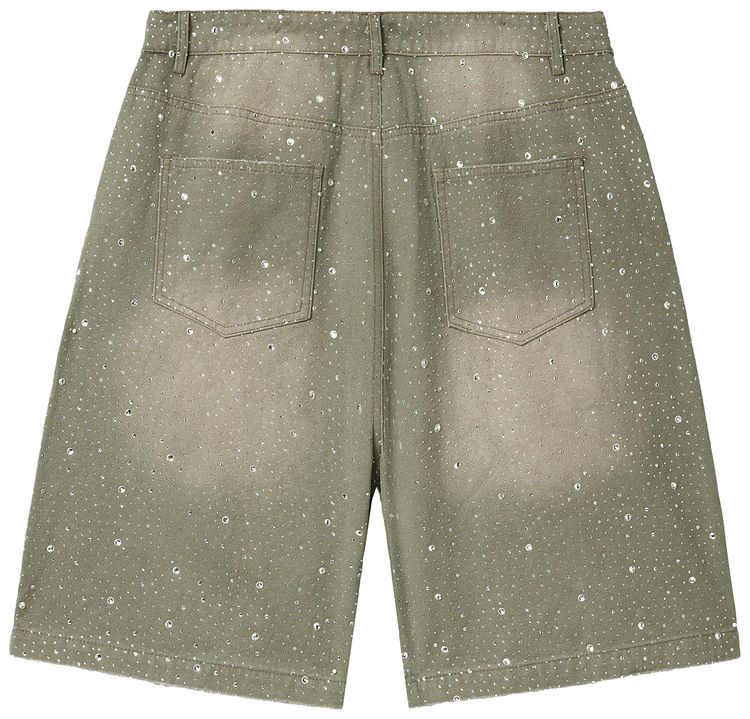 Vale Forever Rainforest Jorts Seafoam